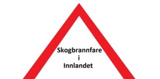 Skogbrannfare i Innlandet