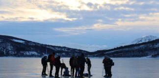 Vintereventyr på Gjevilvatnet