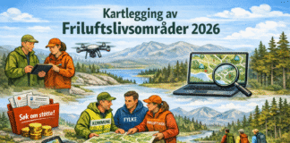 Ny nasjonal satsning på friluftslivskartlegging i 2026